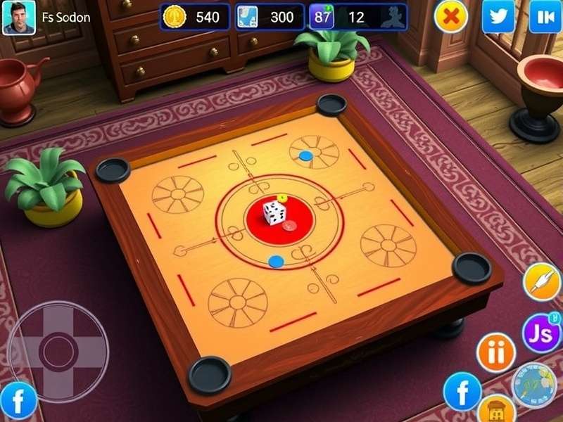 Carrom Turbo Pro Legend Gameplay Screenshot